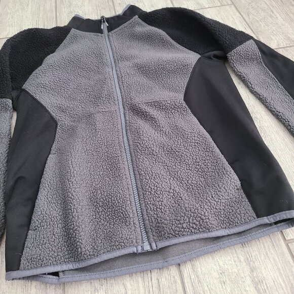 Old Navy Kids Active sherpa fleece zip-up jacket size Large (10–12) - Picture 4 of 9